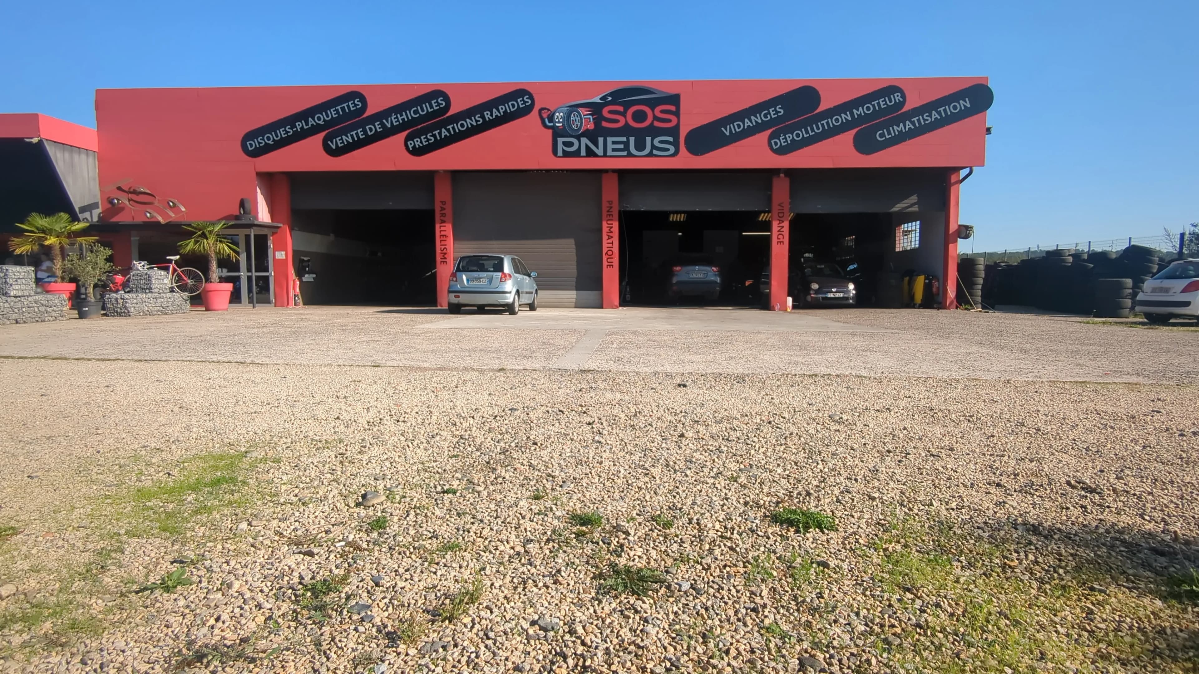 SOS Pneus - Le garage