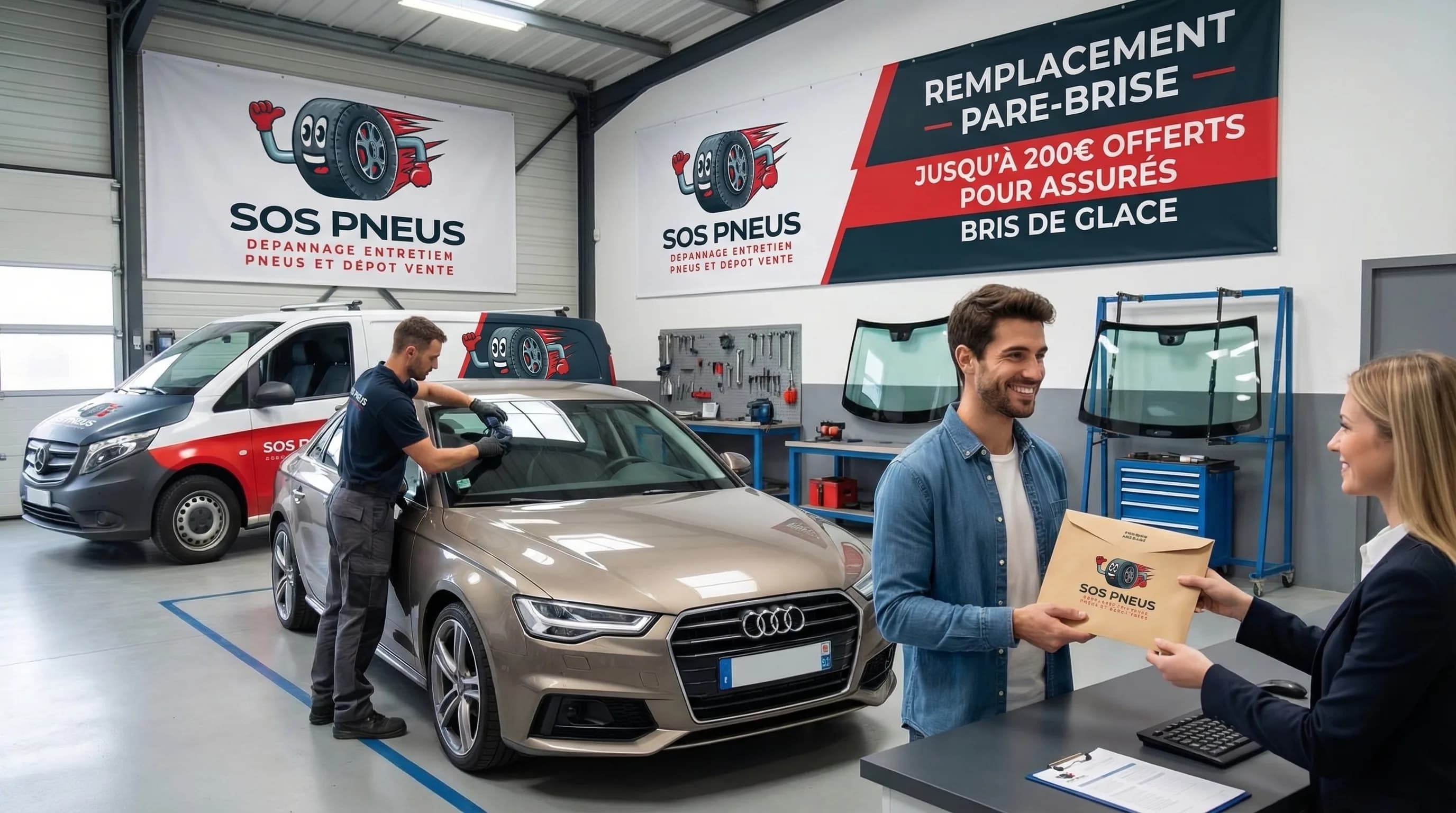 Remplacement pare-brise